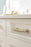 Cowrie Zinc Golden Champagne Cabinet Pull 25