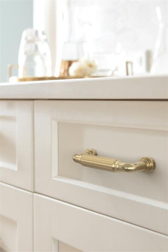 Cowrie Zinc Golden Champagne Cabinet Pull 25