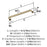 Cowrie Zinc Golden Champagne Cabinet Pull 13