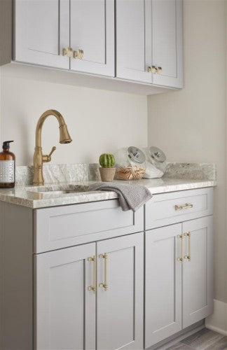 Davenport Zinc Golden Champagne Cabinet Pull 37