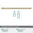Destine Zinc Golden Champagne Cabinet Pull 24