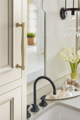 Enlivity Zinc Golden Champagne Cabinet Pull 28
