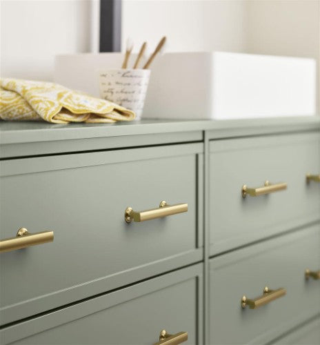 Everett Zinc Golden Champagne Cabinet Pull 23