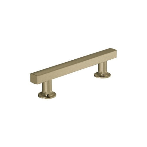Everett Zinc Golden Champagne Cabinet Pull 2