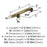 Everett Zinc Golden Champagne Cabinet Pull 9