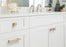 Everett Zinc Golden Champagne Cabinet Pull 24