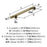 Everett Zinc Golden Champagne Cabinet Pull 14