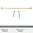 Factor Zinc Golden Champagne Cabinet Pull 23