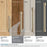 Fairfax Zinc Golden Champagne Cabinet Pull 24