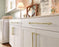 Fairfax Zinc Golden Champagne Cabinet Pull 34