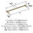 Fairfax Zinc Golden Champagne Cabinet Pull 12