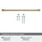 Fairfax Zinc Golden Champagne Cabinet Pull 20