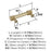 Farewind Zinc Golden Champagne Cabinet Pull 11