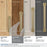 Farewind Zinc Golden Champagne Cabinet Pull 37