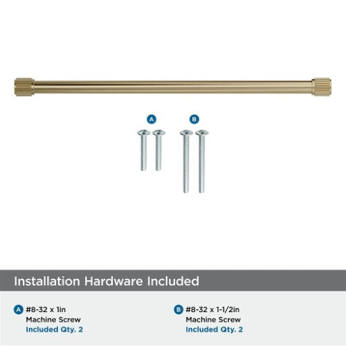 Farewind Zinc Golden Champagne Cabinet Pull 18