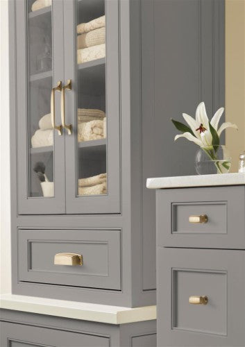 Highland Ridge Zinc Golden Champagne Cabinet Pull 33