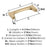 Merced Zinc Golden Champagne Cabinet Pull 12