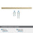 Merced Zinc Golden Champagne Cabinet Pull 24