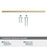Merced Zinc Golden Champagne Cabinet Pull 18