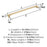 Merced Zinc Golden Champagne Cabinet Pull 10