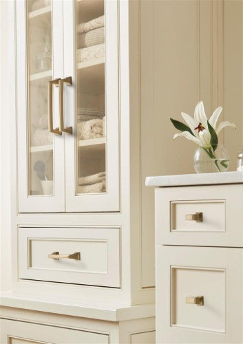 Mulholland Zinc Golden Champagne Cabinet Pull 15