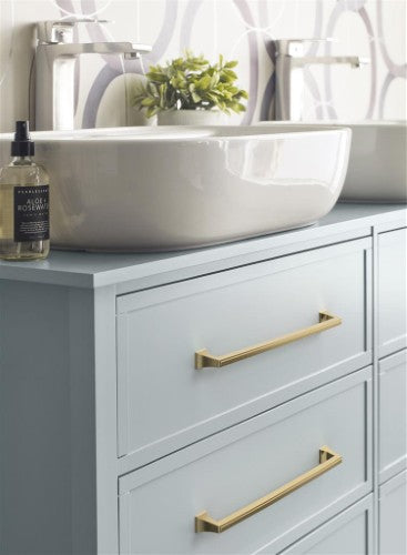 Mulholland Zinc Golden Champagne Cabinet Pull 26