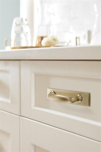 Renown Zinc Golden Champagne Cabinet Pull 18