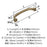 Revitalize Zinc Golden Champagne Cabinet Pull 14