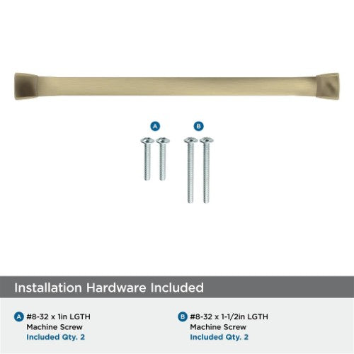 Revitalize Zinc Golden Champagne Cabinet Pull 23