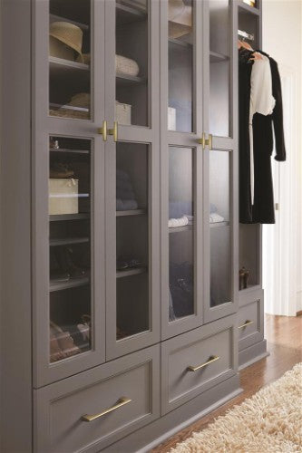 Riva Zinc Golden Champagne Cabinet Pull 25