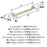 Rockhurst Zinc Golden Champagne Cabinet Pull 11