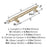 St. Vincent Zinc Golden Champagne Cabinet Pull 9