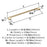 Versa Zinc Golden Champagne Cabinet Pull 16