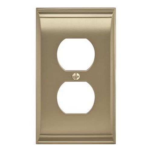 Candler Zinc Golden Champagne Wall Plate 1