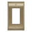 Candler Zinc Golden Champagne Wall Plate 1