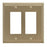 Mulholland Zinc Golden Champagne Wall Plate 1