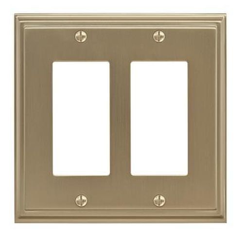 Mulholland Zinc Golden Champagne Wall Plate 1