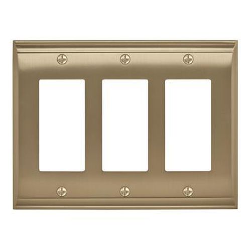 Candler Zinc Golden Champagne Wall Plate 1
