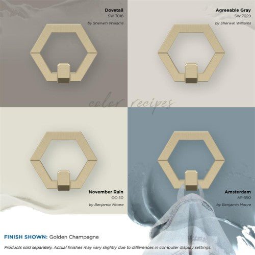Prismo Zinc Golden Champagne Hook 7
