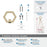 Prismo Zinc Golden Champagne Hook 3