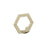 Prismo Zinc Golden Champagne Hook 1