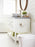 Arrondi Stainless Steel Golden Champagne Toilet Paper Holder 7