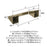 Blackrock Zinc Golden Champagne Toilet Paper Holder 2
