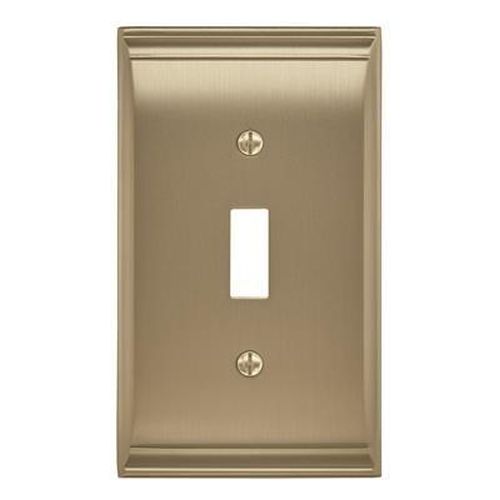 Candler Zinc Golden Champagne Wall Plate 1