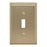 Mulholland Zinc Golden Champagne Wall Plate 1