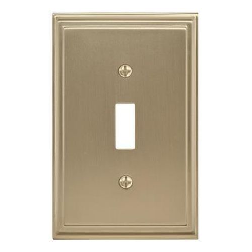 Mulholland Zinc Golden Champagne Wall Plate 1