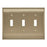Candler Zinc Golden Champagne Wall Plate 1