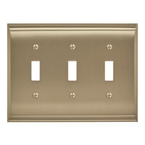 Candler Zinc Golden Champagne Wall Plate 1