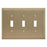 Mulholland Zinc Golden Champagne Wall Plate 1