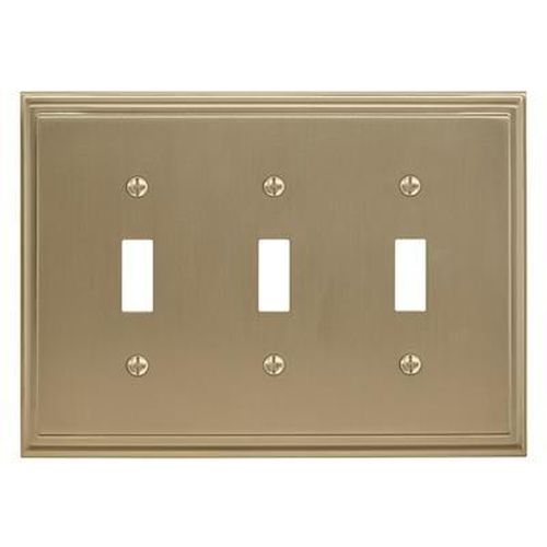 Mulholland Zinc Golden Champagne Wall Plate 1